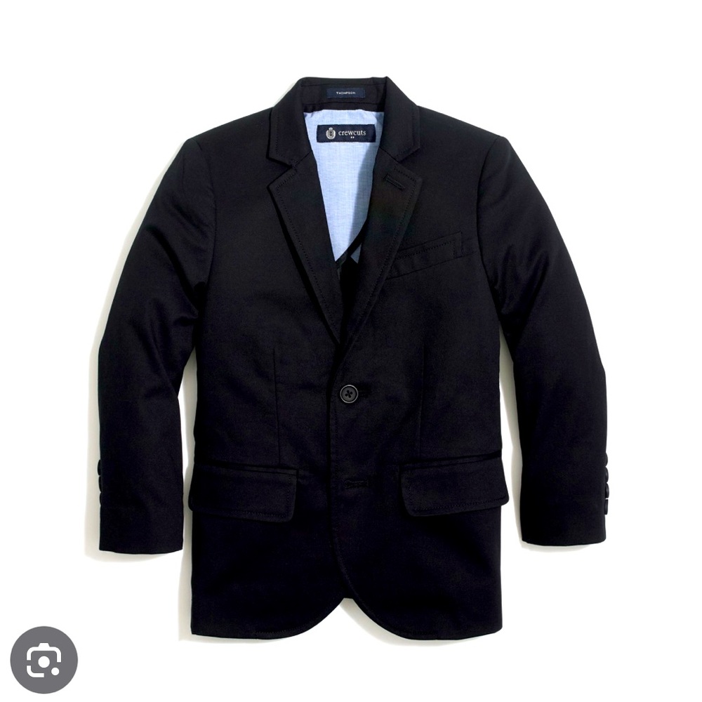Crewcuts Thompson Boys Navy Blue Blazer Coat Size 10 J Crew